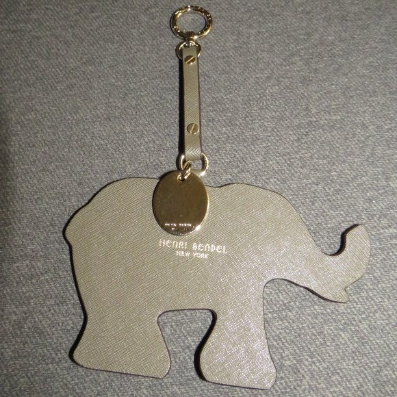Henri Bendel Louise The Elephant Bag Charm Clip - Picture 9 of 9